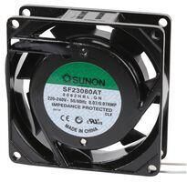 Product thumbnail VENTILATOR 230VAC 80x80x25mm KOGELLAGER
