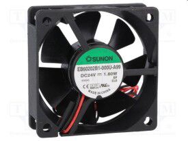 Product thumbnail Ventilator 80x80x25mm 12Vdc 28dBA - kogellager