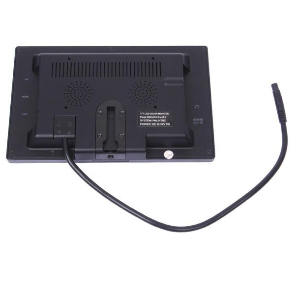 Universele 7" TFT Monitor met HDMI-VGA-AV aansluiting 12V voeding - Afbeelding 2