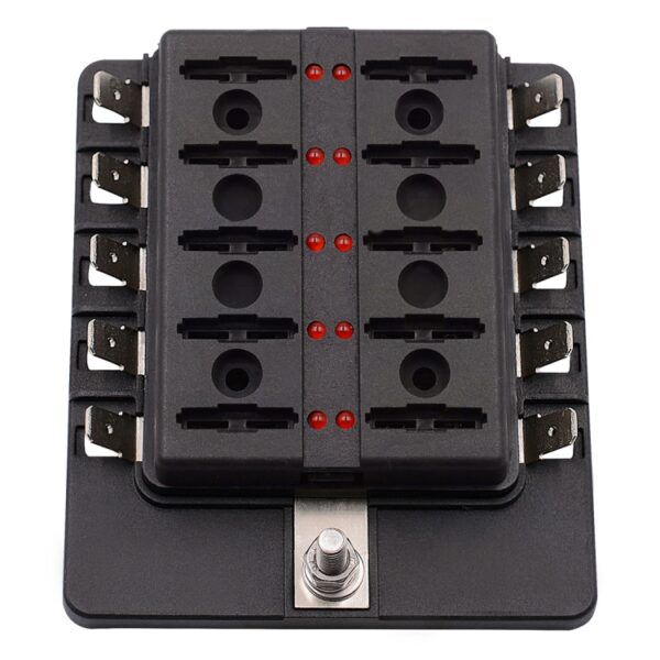10 WAY CIRCUIT FUSEBOX - Afbeelding 2