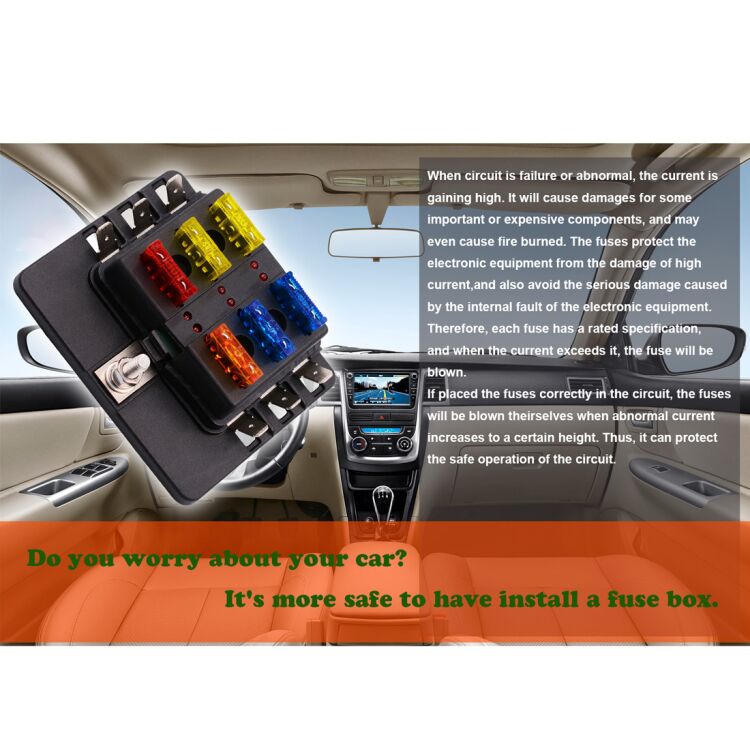 Product thumbnail 6 WAY CIRCUIT FUSEBOX