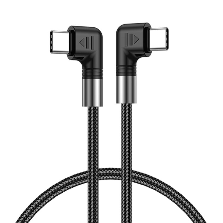 Product thumbnail USB 2.0 Kabel | USB-C Haaks | USB-C Haaks | 0.5 meter