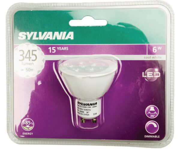 LED Lamp GU10 Dimbaar Reflector 6W 345 lm 4000K - Afbeelding 3