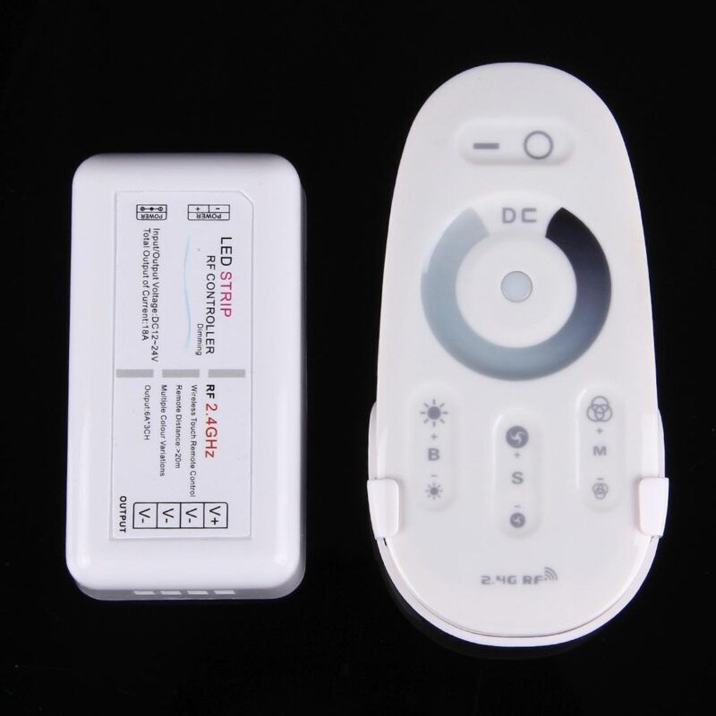 Product thumbnail 1-KANAALS LED-DIMMER - MET RF-AFSTANDSBEDIENING