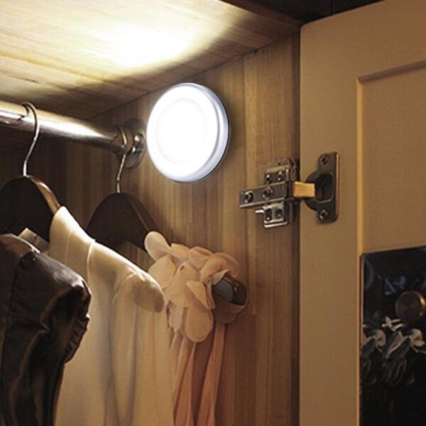 LED Nachtlamp met bewegingssensor op batterijen - Afbeelding 9