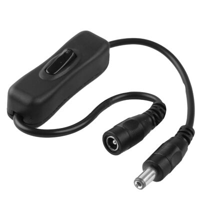 Product thumbnail DC VERLENGSNOER MET SNOERSCHAKELAAR VOOR LEDSTRPS