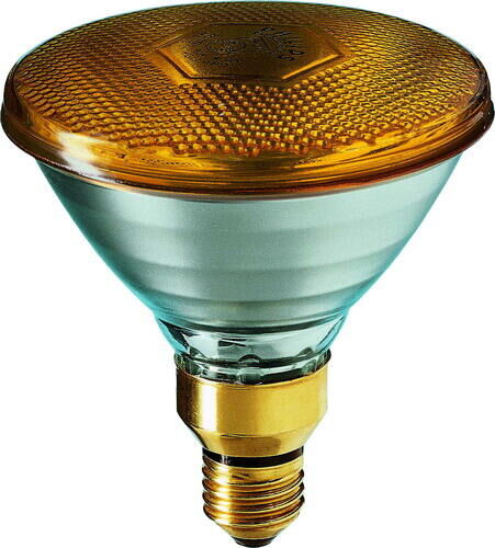 Product thumbnail SYLVANIA HALOGEENLAMP 80 W / 240 V, PAR38, E27, FL 30, GEEL