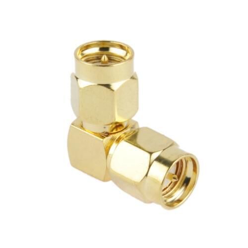 Product thumbnail Adapter SMA Male naar SMA Male kniestuk 90