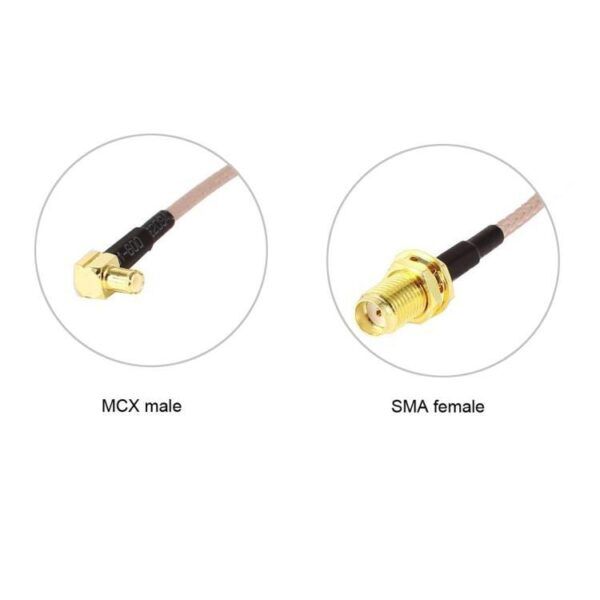 SMA FEMALE TO MCX MALE - Afbeelding 2