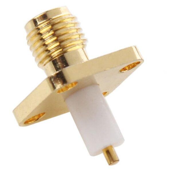 Gold Plated Chassis SMA Female - Afbeelding 2