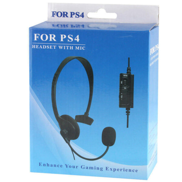 PS4 Gaming Headset met microfoon en volume-regelaar - Afbeelding 5