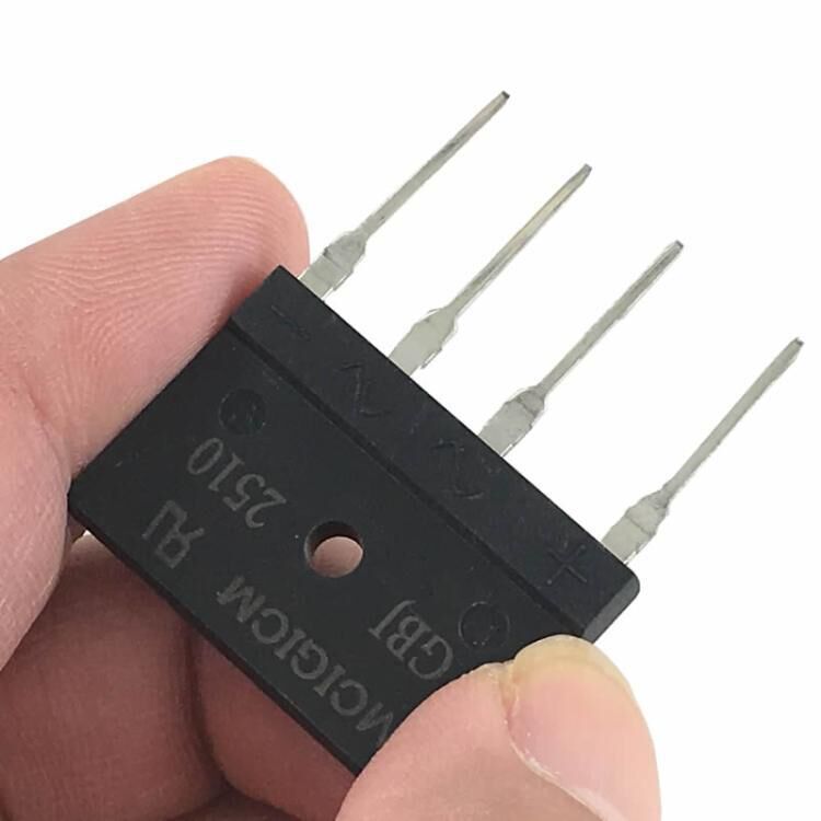 Product thumbnail BRUGCEL GELIJKRICHTER GBJ2510 1000V 25A