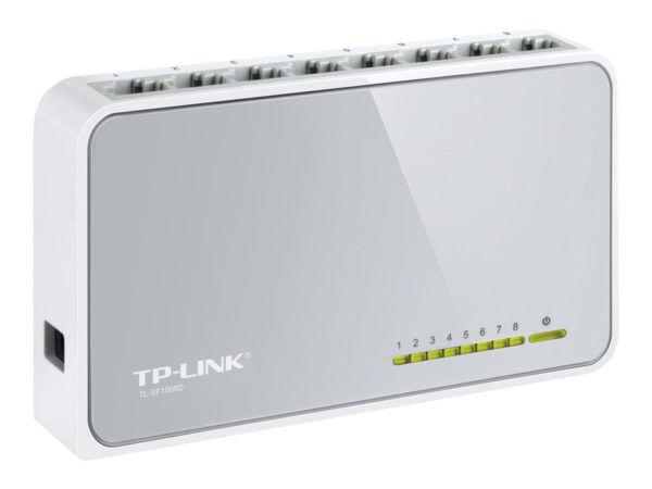 TP-LINK TL-SF1008D 8-Poort 10/100Mbps Switch - Afbeelding 2