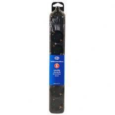 Product thumbnail Tafelcontactdoos 6V + RA schroefbaar zwart monteerbaar