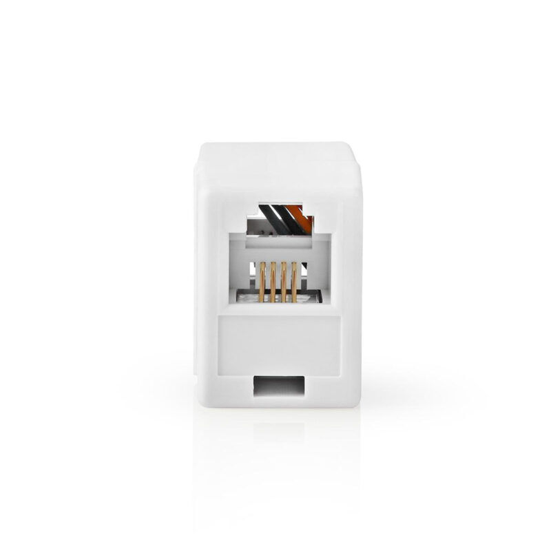Product thumbnail RJ11 Female | RJ11 Female | Recht | Wit
