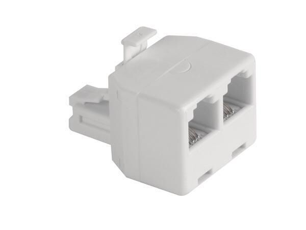 Product thumbnail MODULAIRE 6P4C SPLITTER - 1 x MANNELIJK / 2  x VROUWELIJK