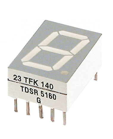 Product thumbnail LED DISPLAY 13mm ROOD COMMON CATHODE