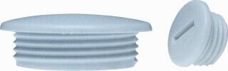 Product thumbnail M12 Blindwartel PVC grijs