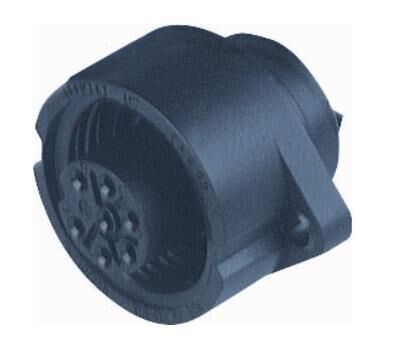 Product thumbnail Hirschmann IP67 chassisdeel female 7-polig