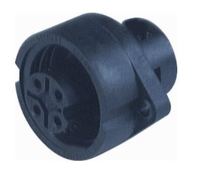 Product thumbnail Hirschmann IP67 chassisdeel female 4-polig