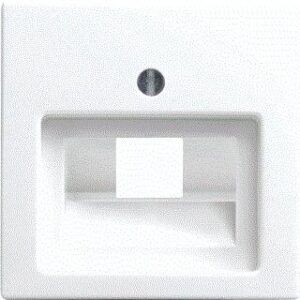 Busch-Jaeger Centraalplaat RJ45 1-voudig Balance SI Wit