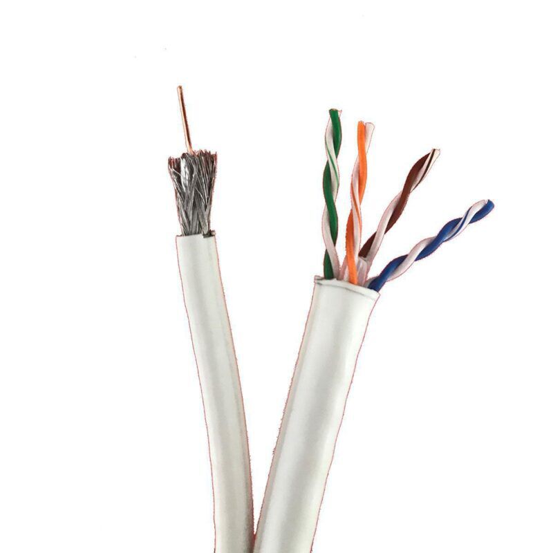 Product thumbnail Technetix  Coax- / CAT6-Combinatiekabel | per meter