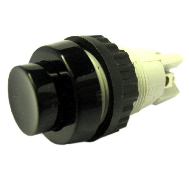 Product thumbnail DRUKSCHAKELAAR RAFI 1XMAAK/1XVERBREEK ZWART 250VAC 2A