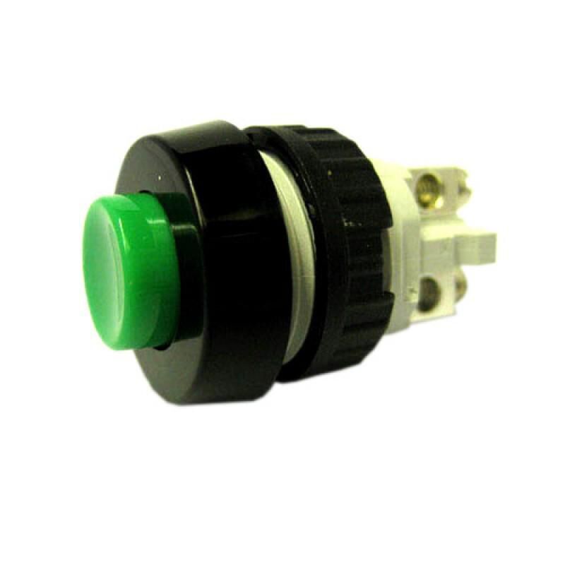 Product thumbnail DRUKSCHAKELAAR RAFI 1XMAAK GROEN 250VAC 0.7A