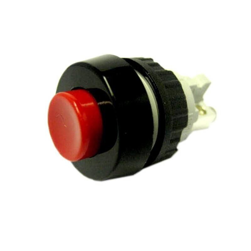 Product thumbnail DRUKSCHAKELAAR ROOD RAFI 1XVERBREEK 250VAC 0.7A