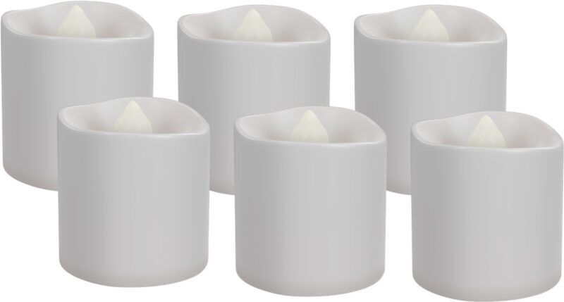 Product thumbnail OPLAADBARE THEELICHTJES 6 STUKS