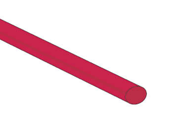 Product thumbnail Thermische Krimpkous rood 4.8mm - 2.4mm