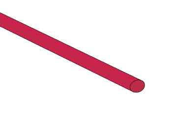 Product thumbnail Thermische Krimpkous rood 6.4 - 3.2