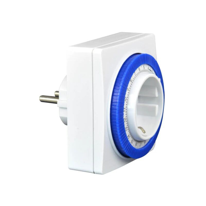 Product thumbnail Schakelklok 24uur met vaste ruiters