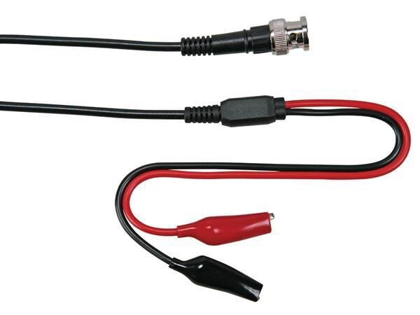 Product thumbnail COAXKABEL 1m - BNC MANNELIJK + 2 KROKODILLENKLEMMEN
