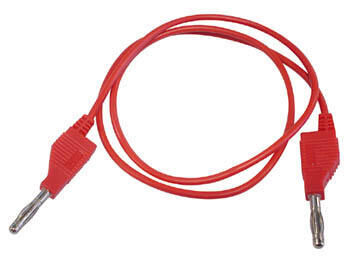 Product thumbnail MEETSNOEREN (SPUITGEGOTEN BANAANPLUGGEN 4mm) / ROOD