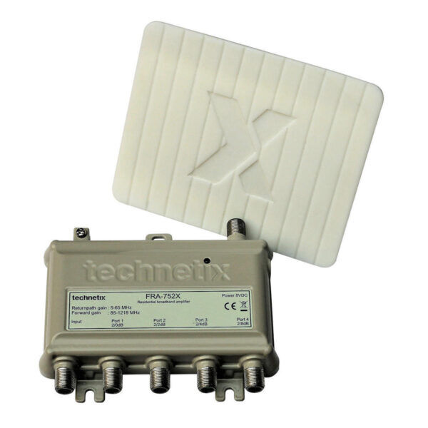 Technetix Antenneversterker 5 - 1218 MHz 4 Uitgangen - Afbeelding 4