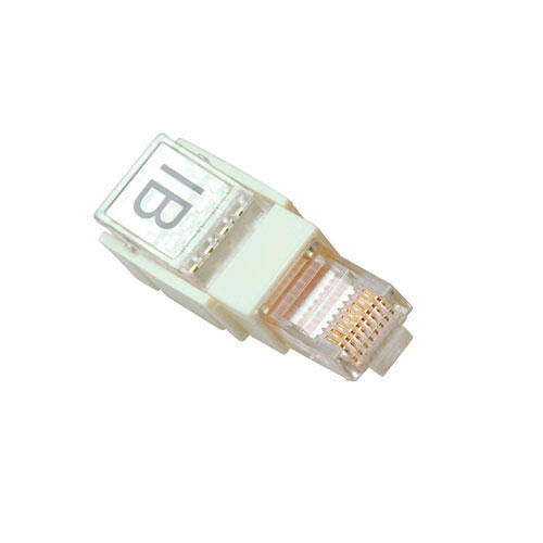 Product thumbnail RJ45 Toolless modulaire connector voor ronde netwerkabel