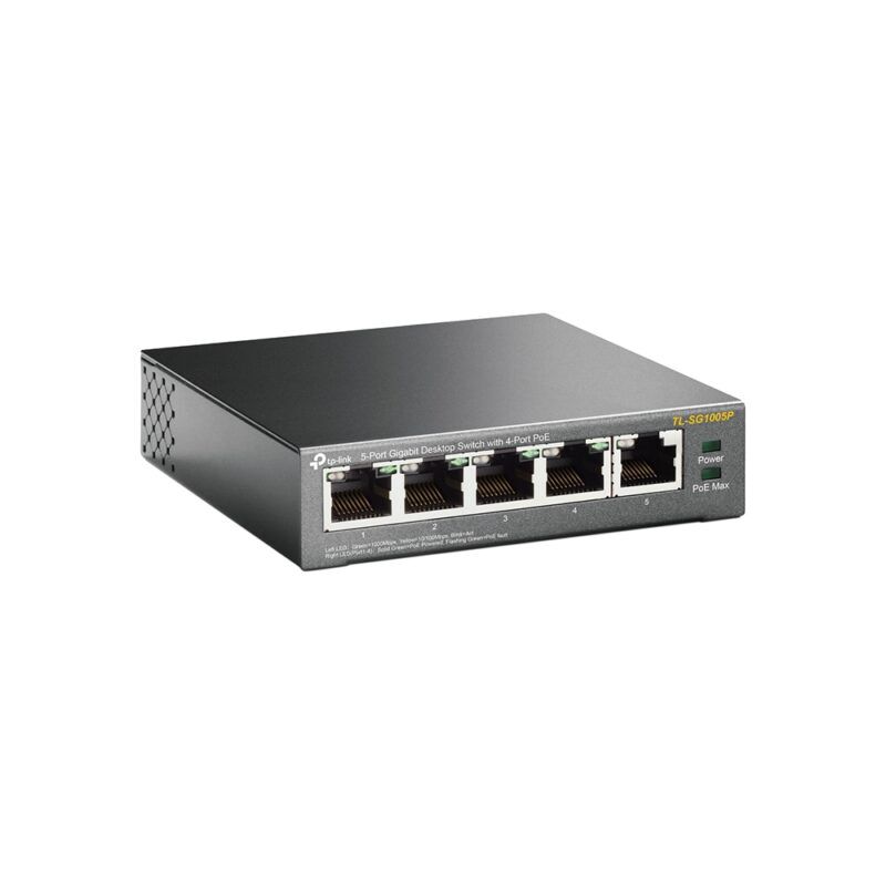 Product thumbnail TP-Link 5-poorts Gigabit POE Switch TL-SG1005P