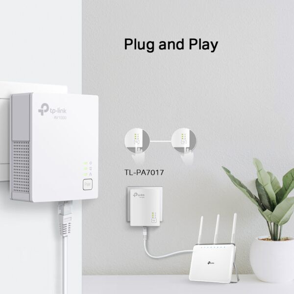 TP-Link AV1000 Gigabit Powerline Starterkit - Afbeelding 5