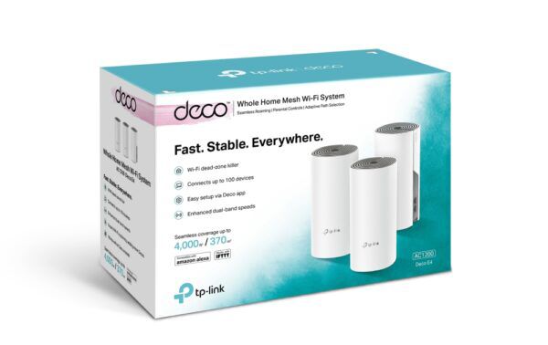 TP-Link Deco E4 Home Mesh Wi-Fi Systeem - Afbeelding 4