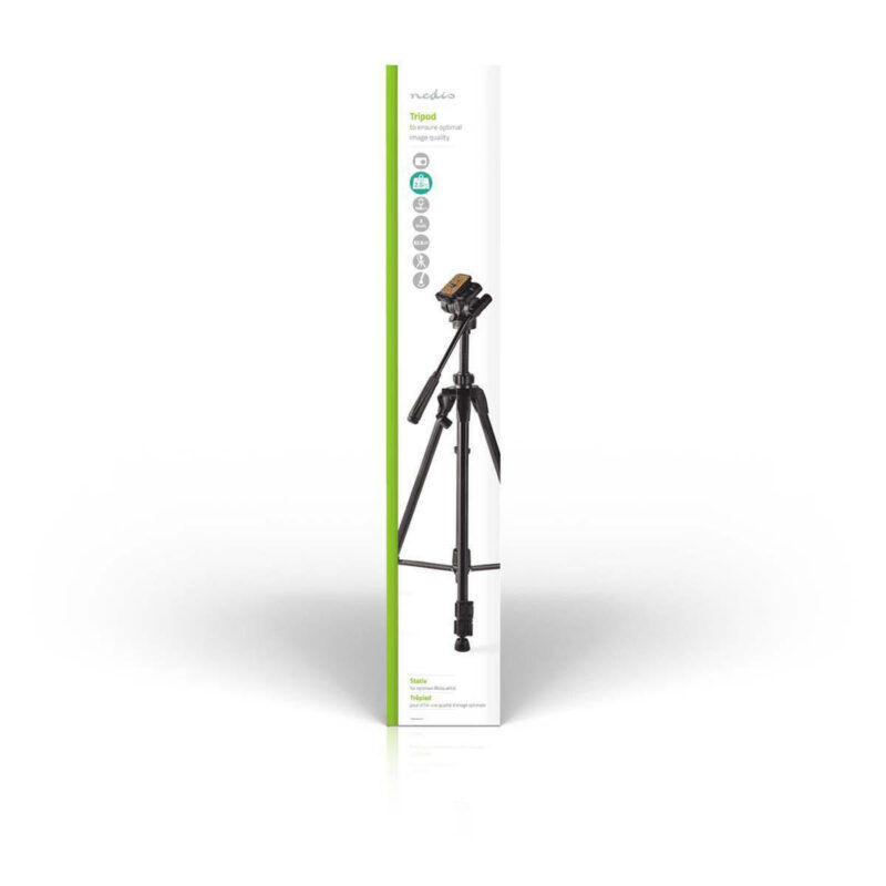 Product thumbnail Statief | Foto- en videocamera | Max. 147cm | Incl. Reistas | Aluminium