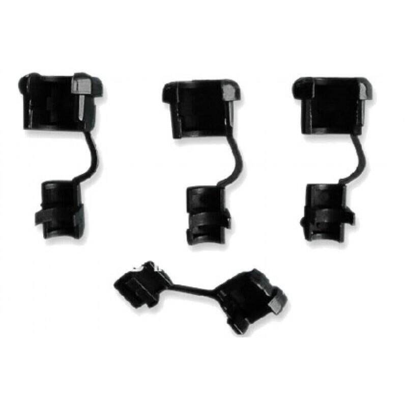 Product thumbnail TREKONTLASTING ZWART PLAT VOOR DRAADDIKTE: 3.1 TOT 7.1mm