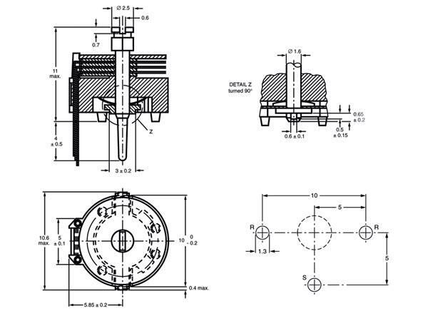 Product thumbnail TRIM CONDENSATOR 7-100pF