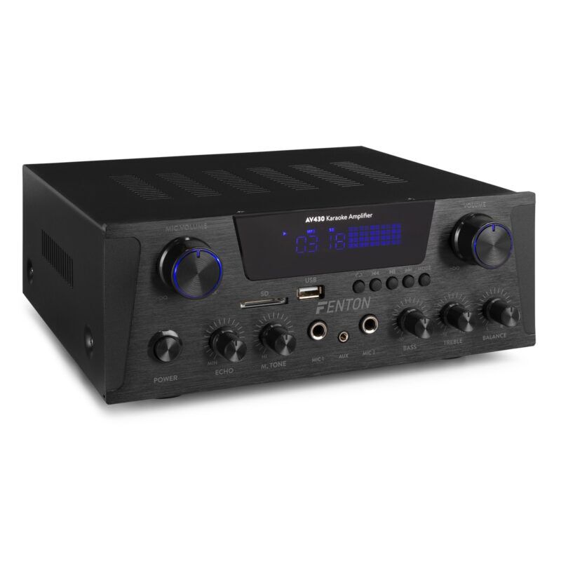 Product thumbnail AV430B HIFI KARAOKE AMPLIFIER BLACK