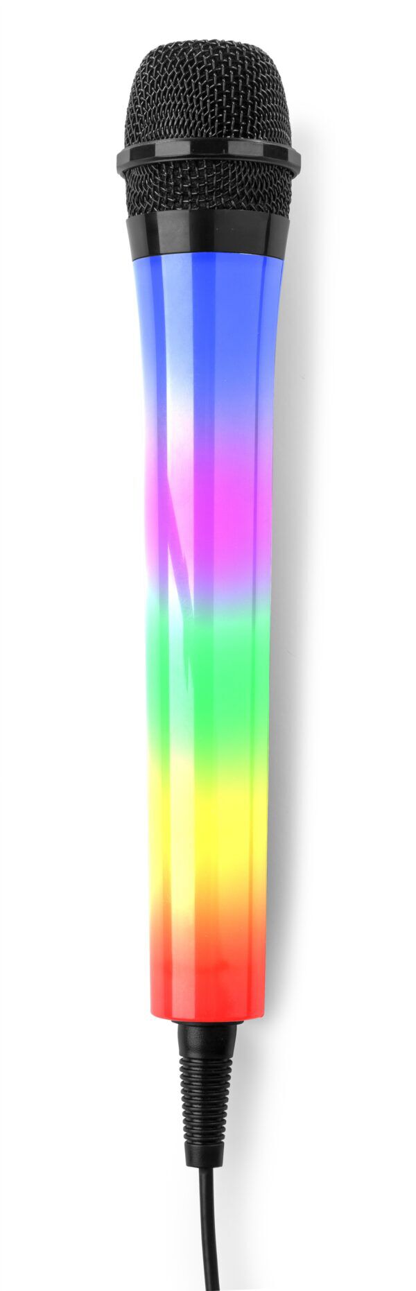 KMD55B KARAOKE MICROPHONE WITH RGB LIGHTING BLACK - Afbeelding 3