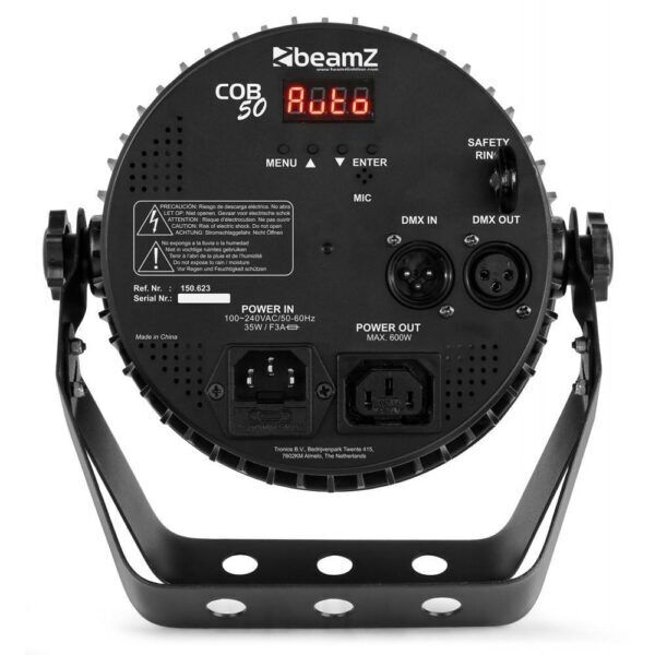 BeamZ COB50 compacte LED PAR spot met 50W COB LED - Afbeelding 4