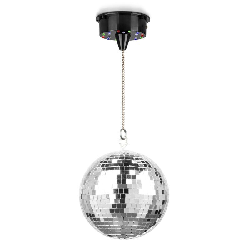 Product thumbnail Fuzzix MB30ML Discobal 30 cm - met motor op batterijen en RGBW LED's