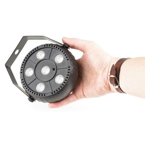 OPLAADBARE LED PAR STROBOSCOOP 6 X 1W - Afbeelding 3