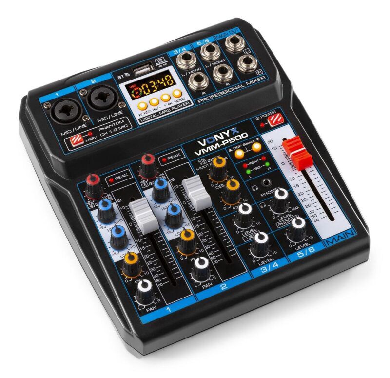 Product thumbnail VMM-P500 4-KANAALS MUSIC MIXER