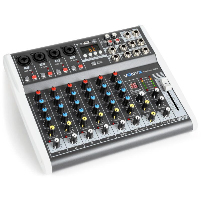 Product thumbnail VMM-K802 8 CHANNEL MUSIC MIXER MET DSP